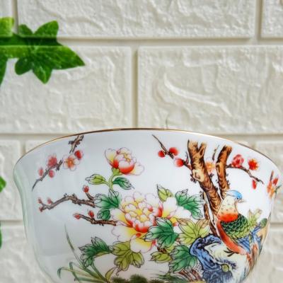 CẶP BÁT ĐĂNG ĐỐI CHIM TRĨ PHÙ DUNG